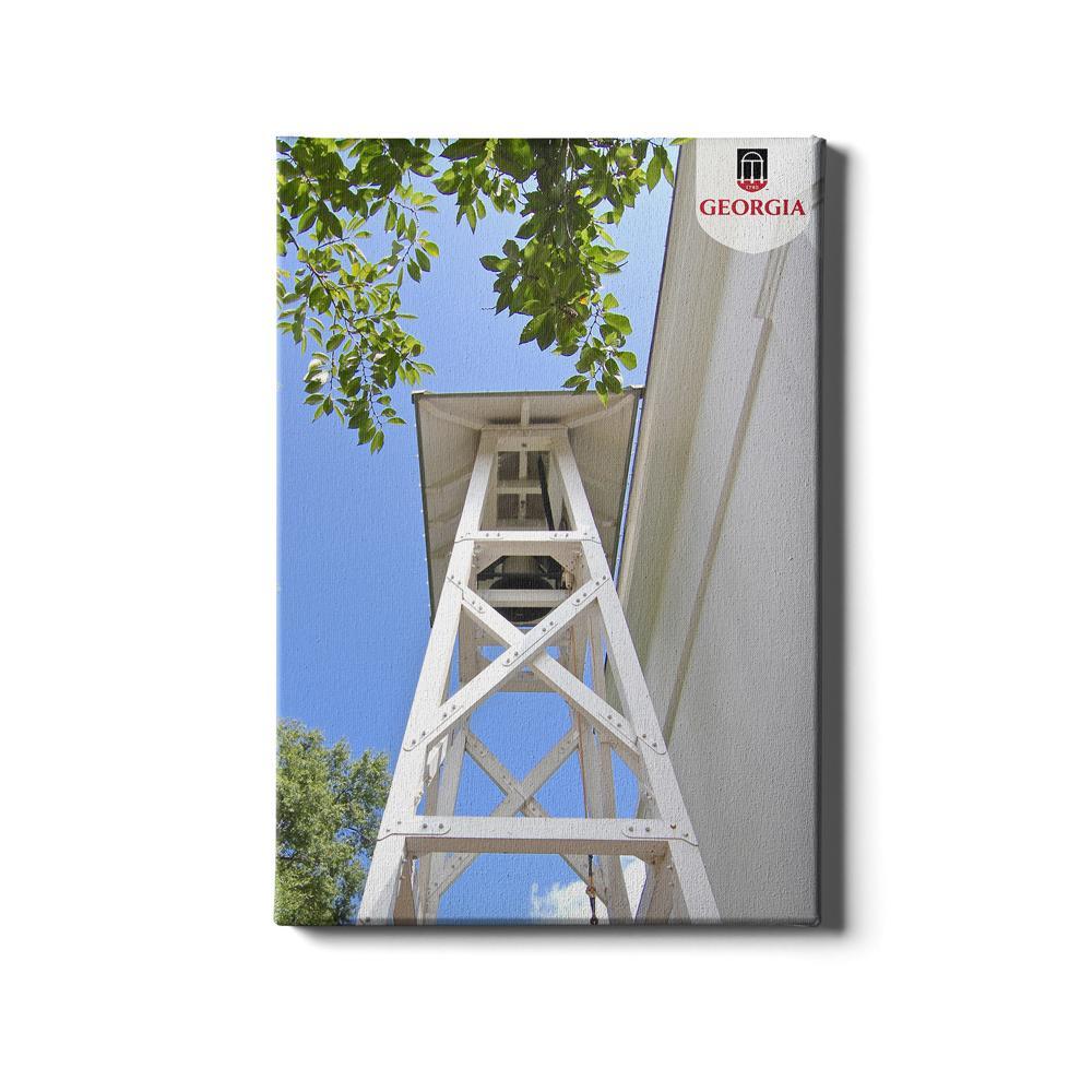 Georgia Bulldogs - Chapel Bell Tower - College Wall Art #Canvas