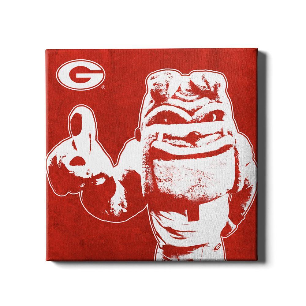 Georgia Bulldogs - Georgia Dawg - College Wall Art #Canvas