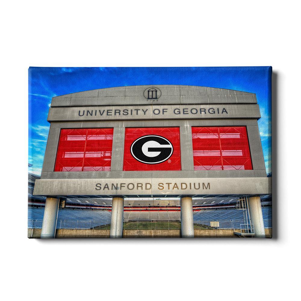 Georgia Bulldogs - Sanford Stadium - College Wall Art #Canvas