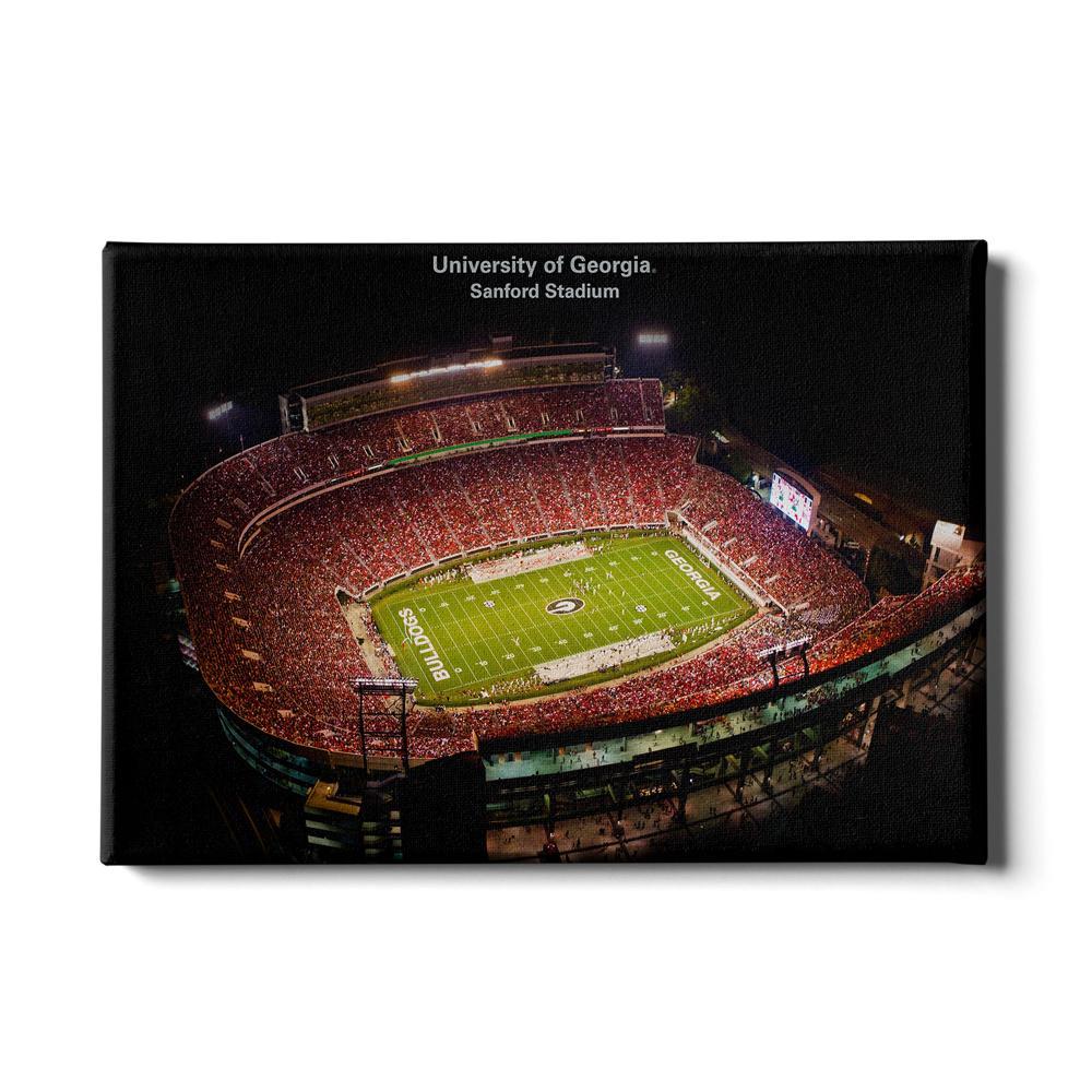 Georgia Bulldogs - University of Georgia Sanford Stadium - College Wall Art #Canvas