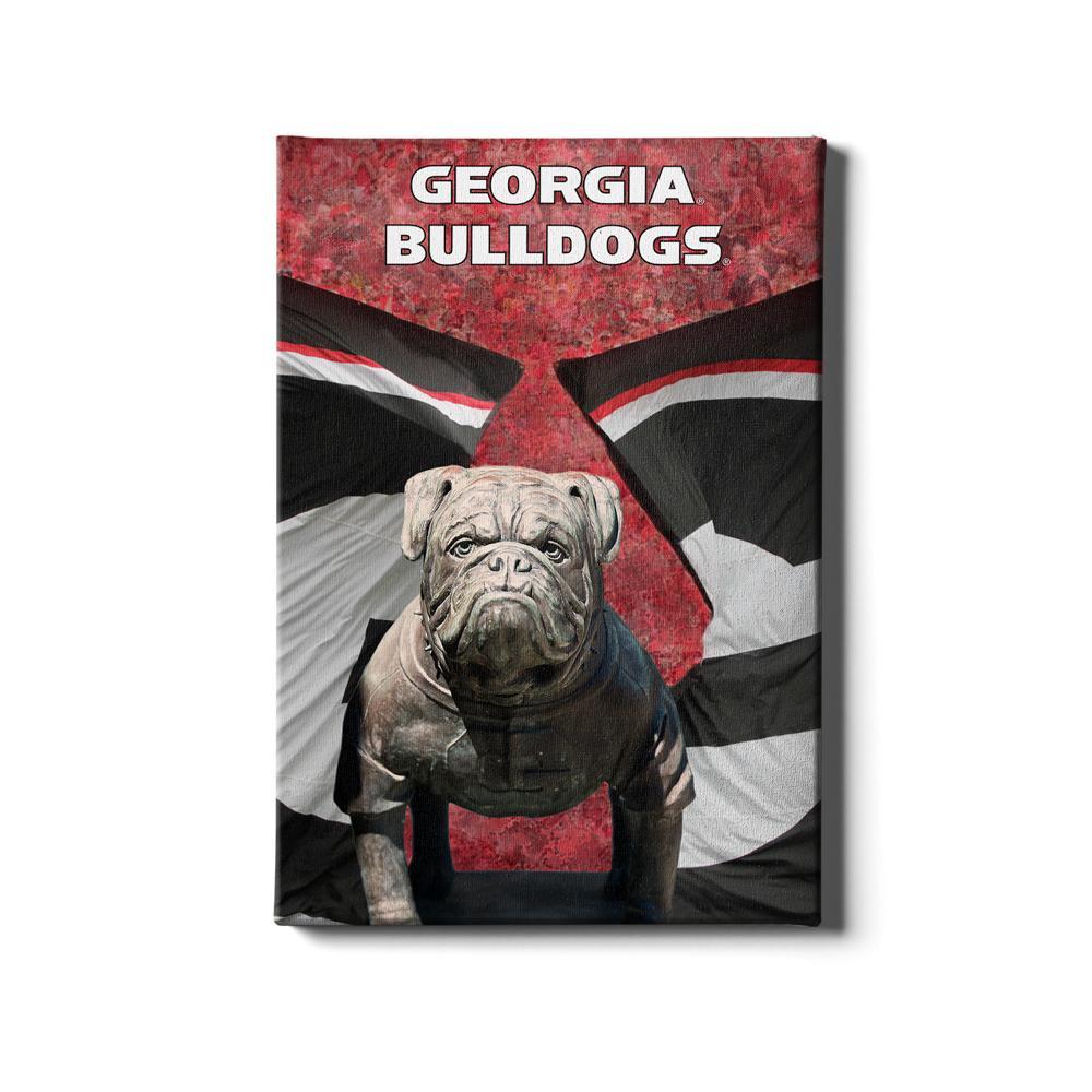 Georgia Bulldogs - Georgia Bulldogs - College Wall Art #Canvas