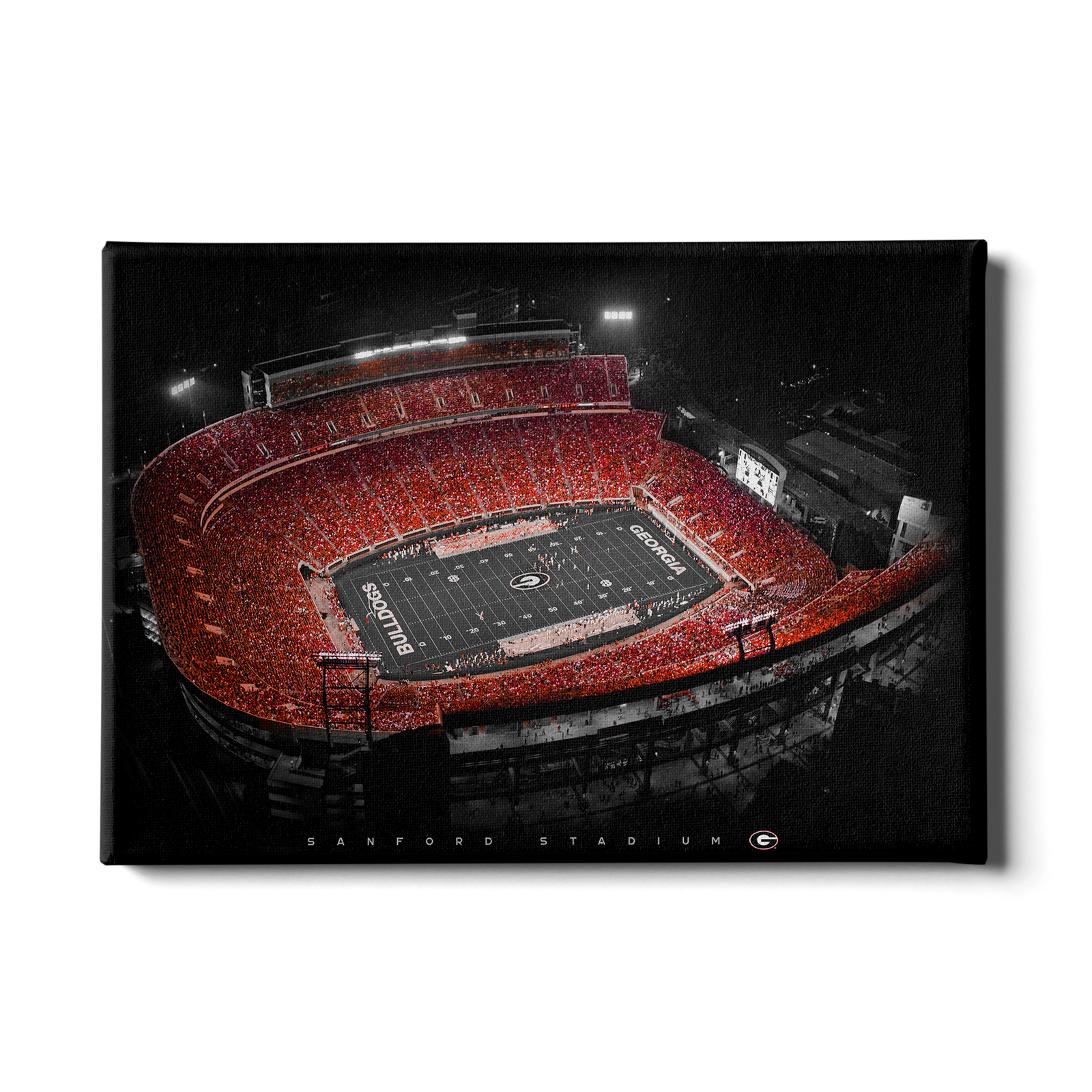 Georgia Bulldogs - UGA Sanford Stadium - College Wall Art #Canvas