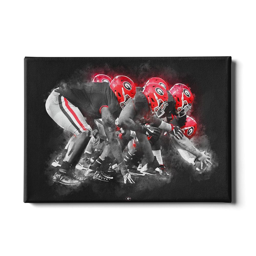 Georgia Bulldogs - Big Dawgs - College Wall Art #Canvas