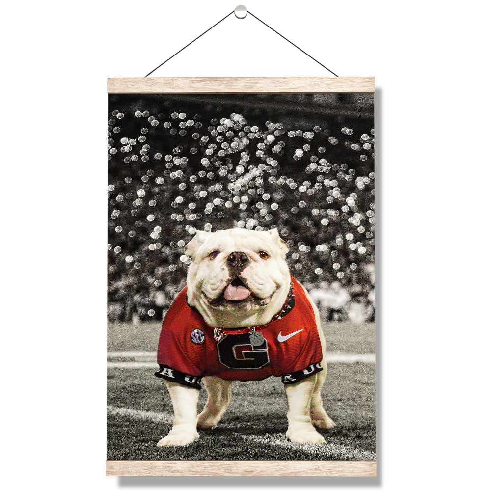 Georgia Bulldogs - Uga Under the Lights - College Wall Art #Canvas