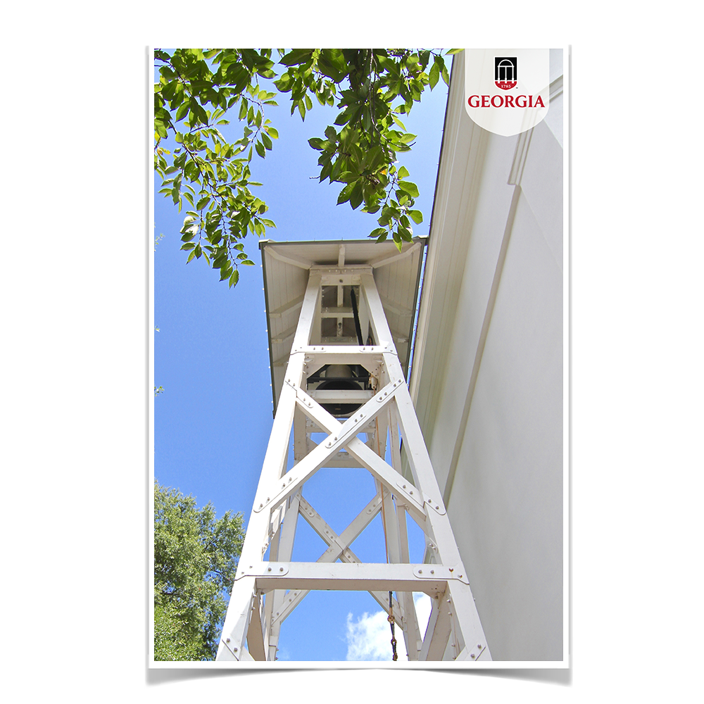 Georgia Bulldogs - Chapel Bell Tower - College Wall Art #Canvas