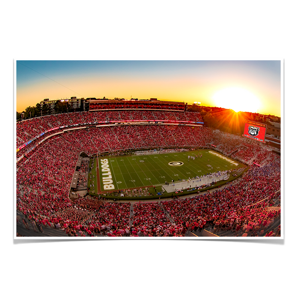 University of Georgia | Georgia Bulldogs | Sanford Stadium Panoramic | Georgia Football | newest UGA | Sanford Stadium | Wall Art