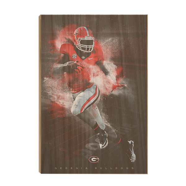 Wooden Hand Painted orders Football - UGA