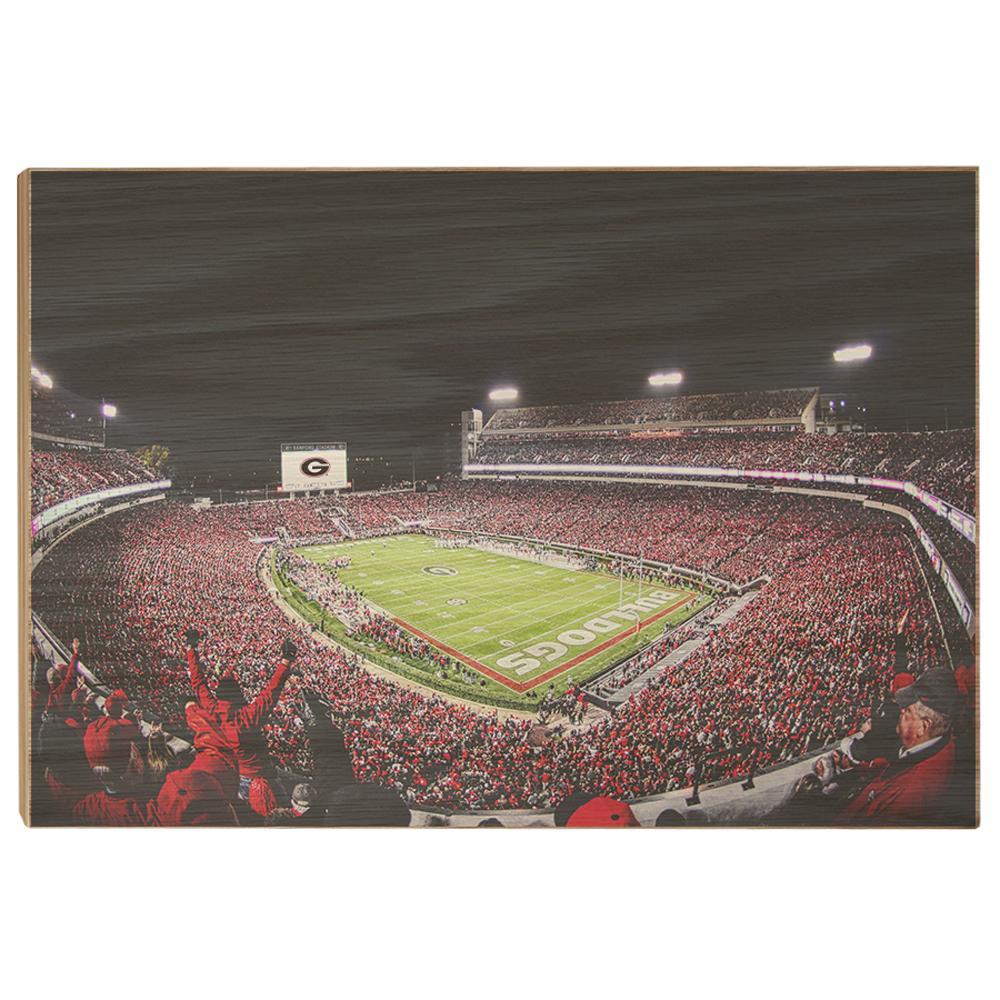 Georgia Bulldogs - Sanford Stadium II - College Wall Art #Canvas