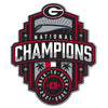 Georgia Bulldogs - 2022 National Champions Shield Single Layer Dimensional