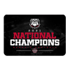 Georgia Bulldogs - National Champions Georgia Bulldogs - College Wall Art #PVC