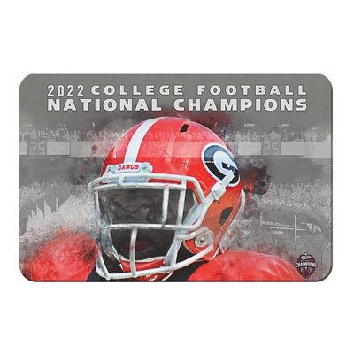 Georgia Bulldogs - 2022 College Football National Champions - College Wall Art #PVC