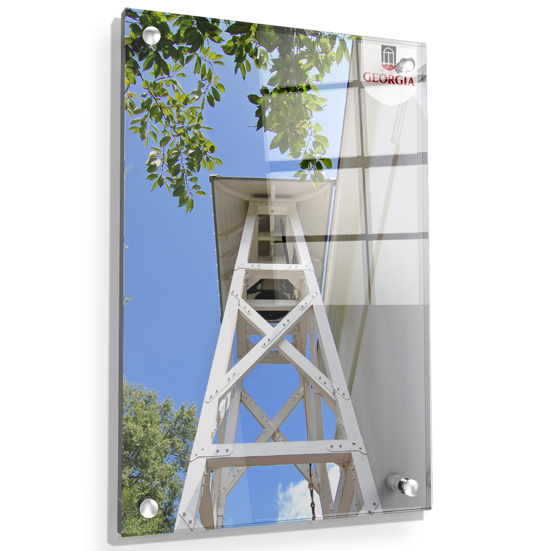 Georgia Bulldogs - Chapel Bell Tower - College Wall Art #Canvas