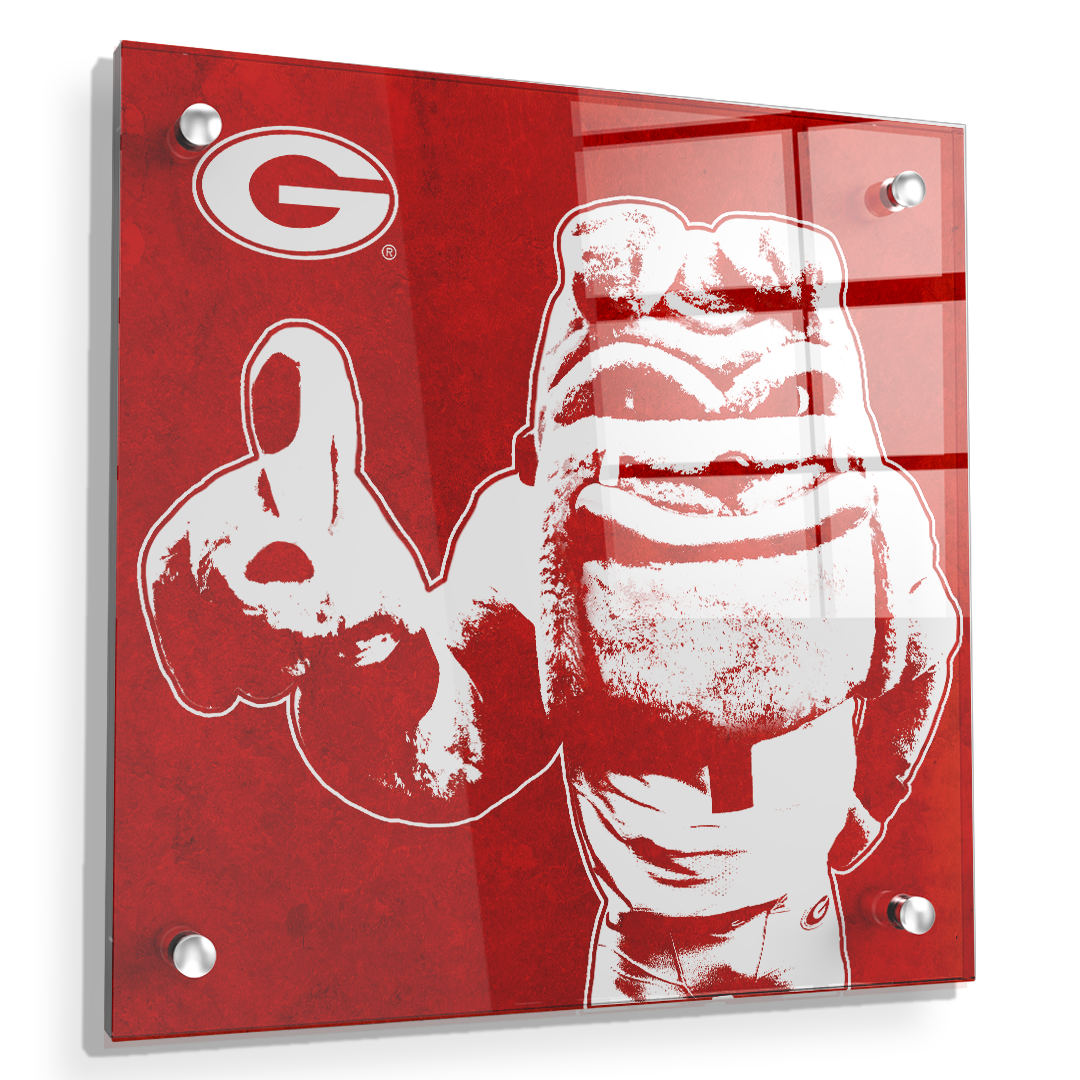 Georgia Bulldogs - Georgia Dawg - College Wall Art #Canvas