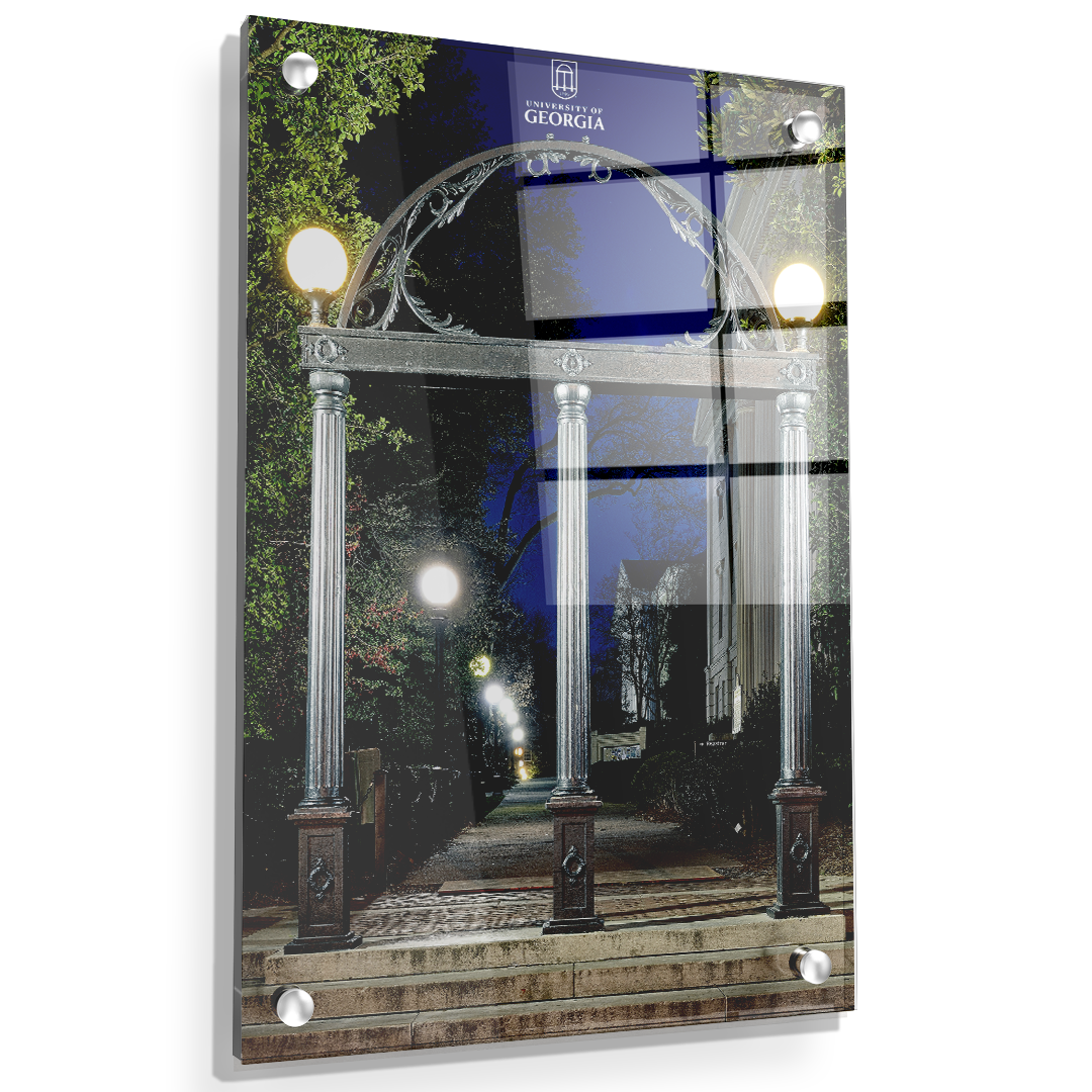 Georgia Bulldogs - Through the Arch - College Wall Art #Canvas