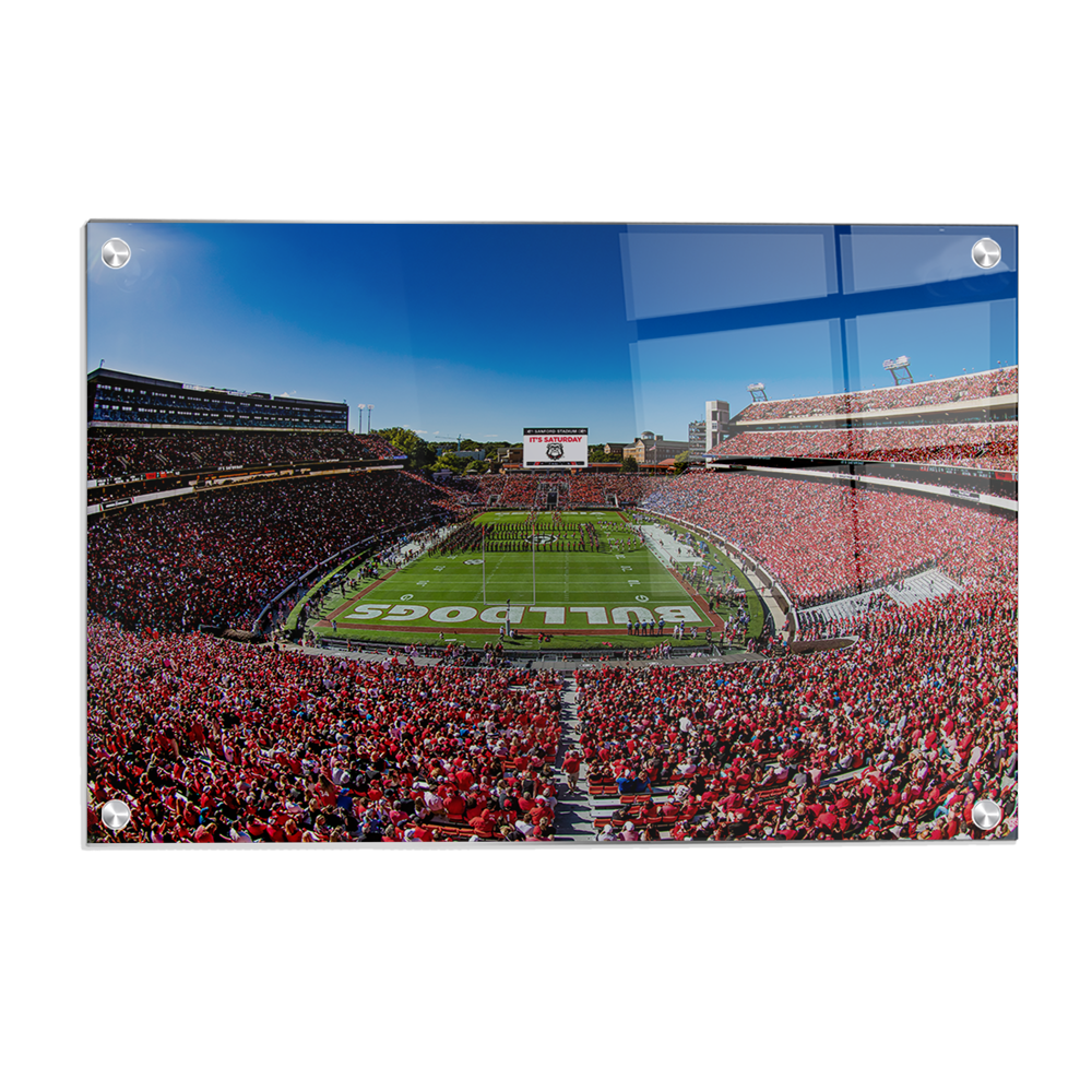 Georgia Bulldogs - It's Saturday - College Wall Art #Canvas