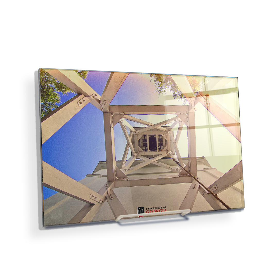 Georgia Bulldogs - A Look into the Chapel Bell - College Wall Art #Canvas