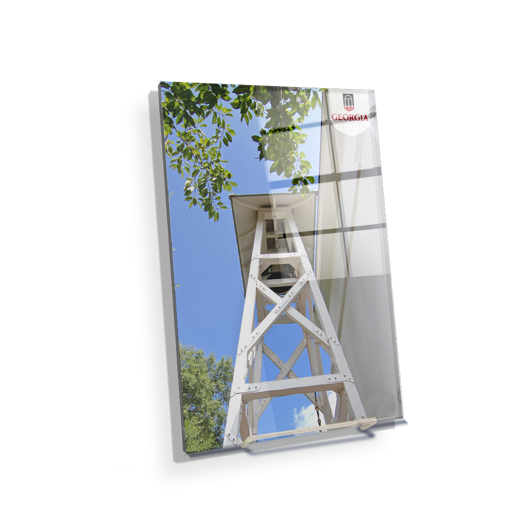 Georgia Bulldogs - Chapel Bell Tower - College Wall Art #Canvas