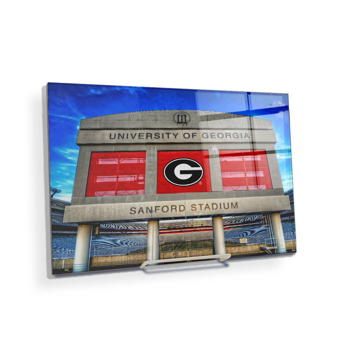 Georgia Bulldogs - Sanford Stadium - College Wall Art #Canvas