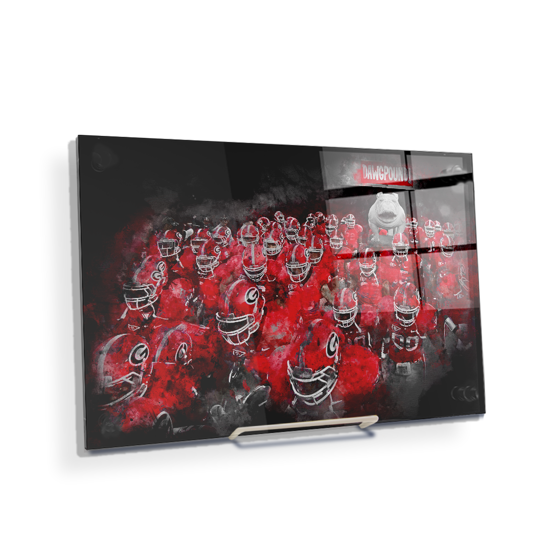 Georgia Bulldogs - Dawg Pound - College Wall Art #Canvas