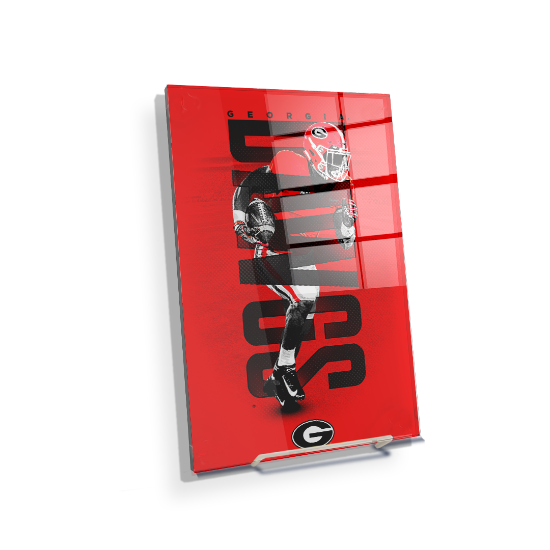 Georgia Bulldogs - Georgia Dawgs - College Wall Art #Canvas