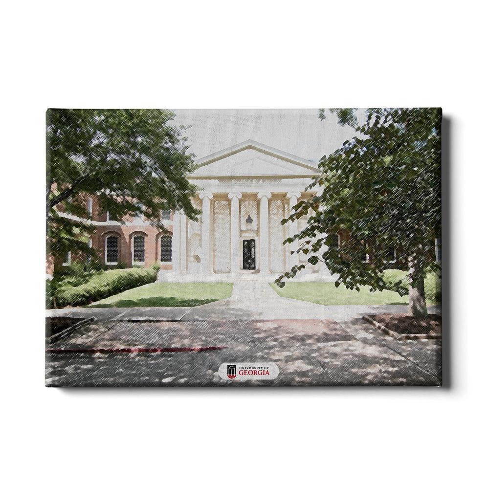 Georgia Bulldogs - Terry College - College Wall Art #Canvas