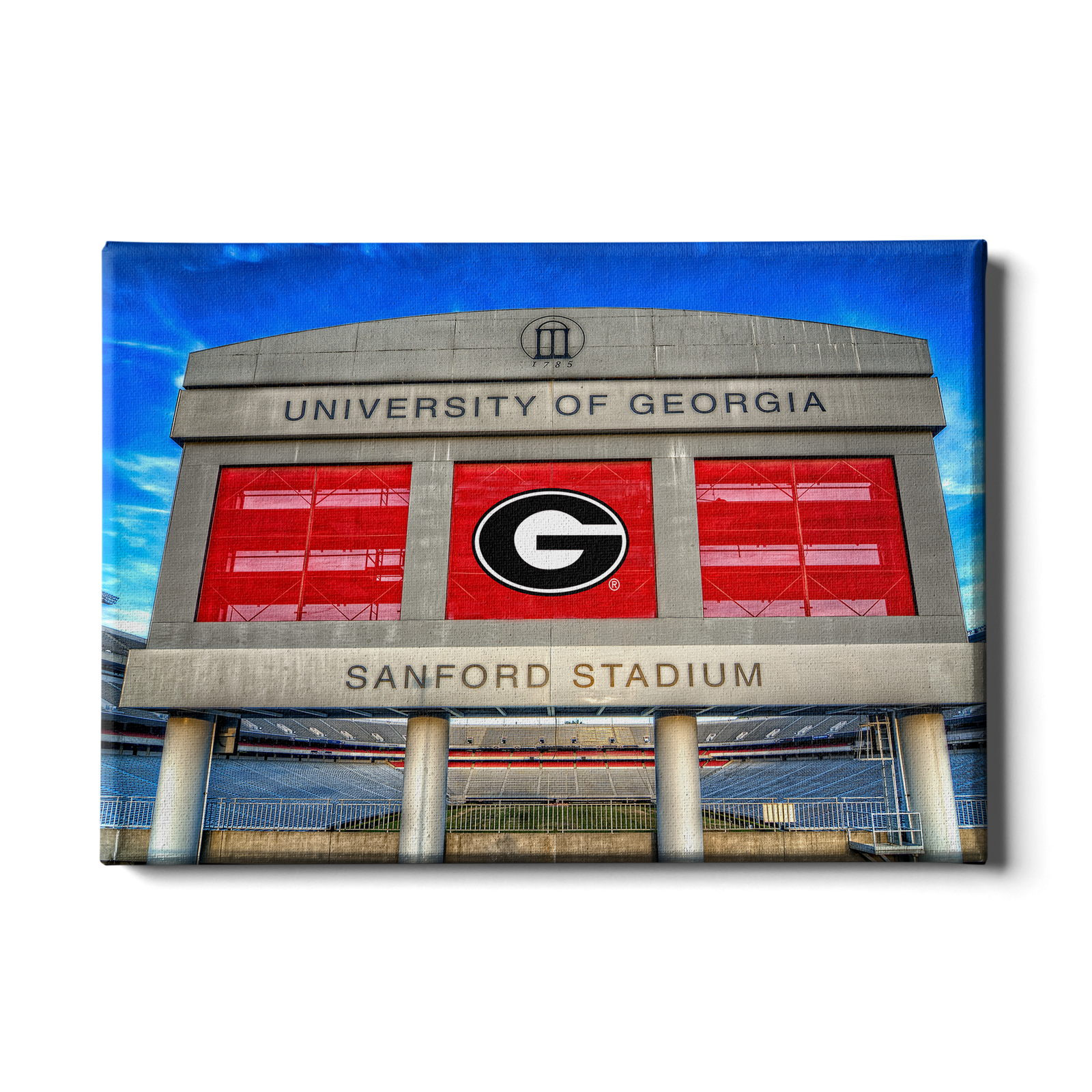 Georgia Bulldogs - Sanford Stadium - College Wall Art #Canvas