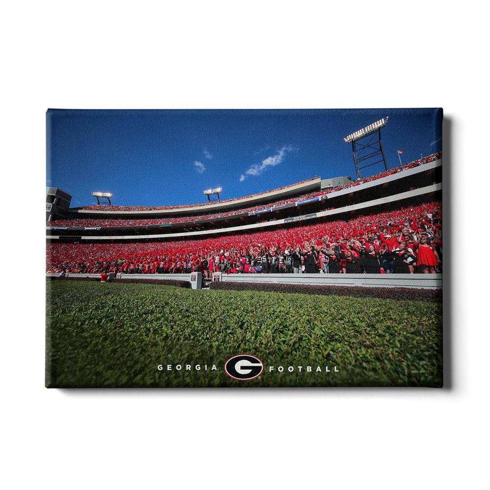 Georgia Bulldogs - Georgia Football - College Wall Art #Canvas