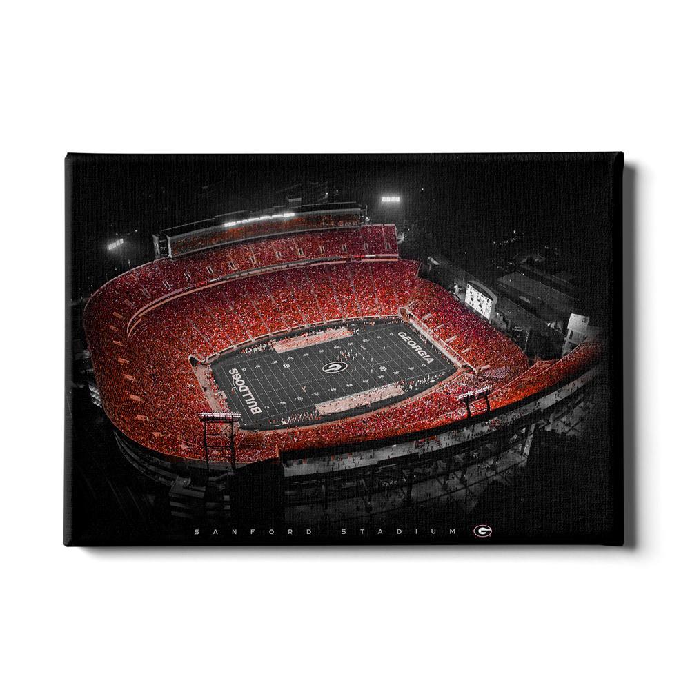 Georgia Bulldogs - UGA Sanford Stadium - College Wall Art #Canvas
