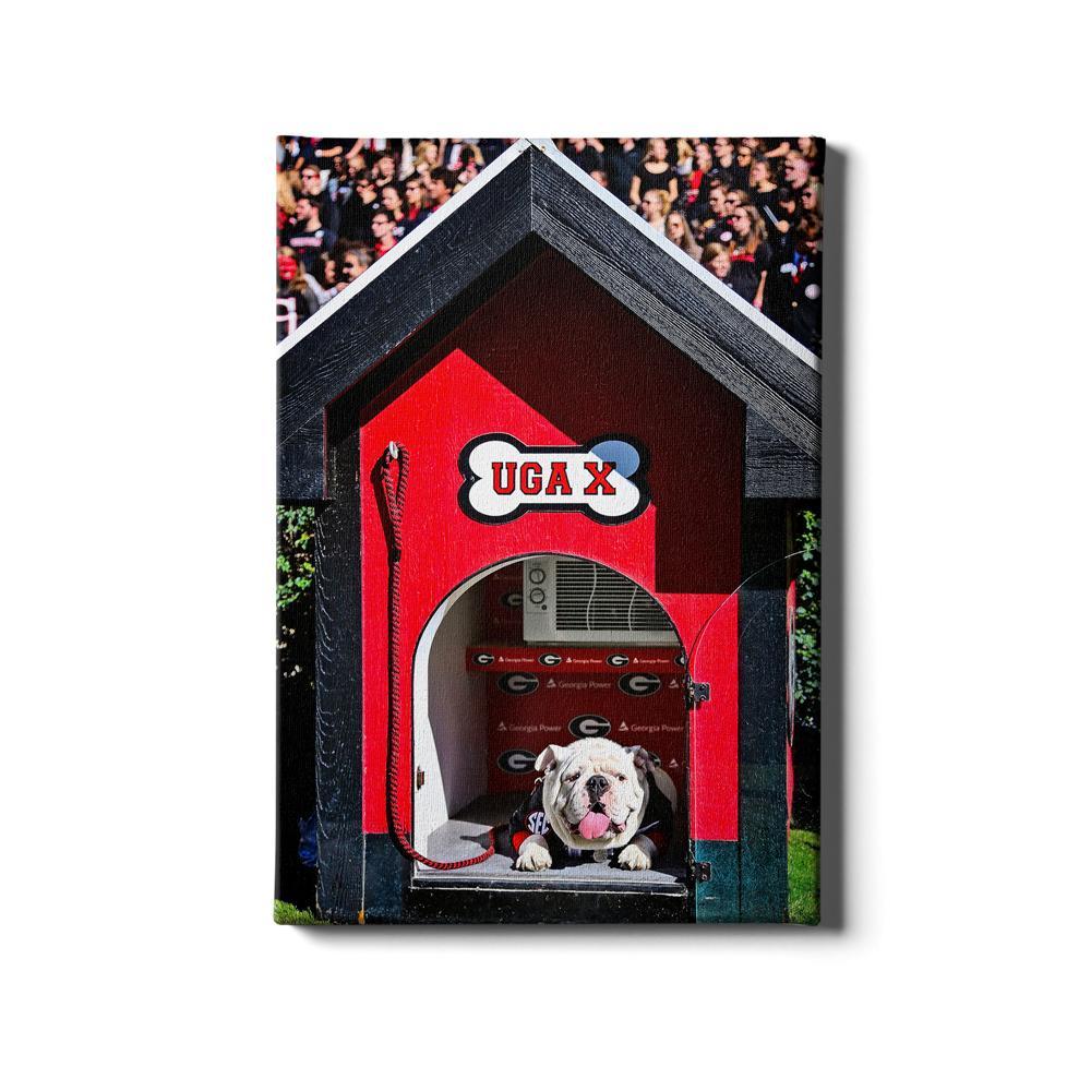 Georgia Bulldogs - Uga X in the House - College Wall Art #Canvas