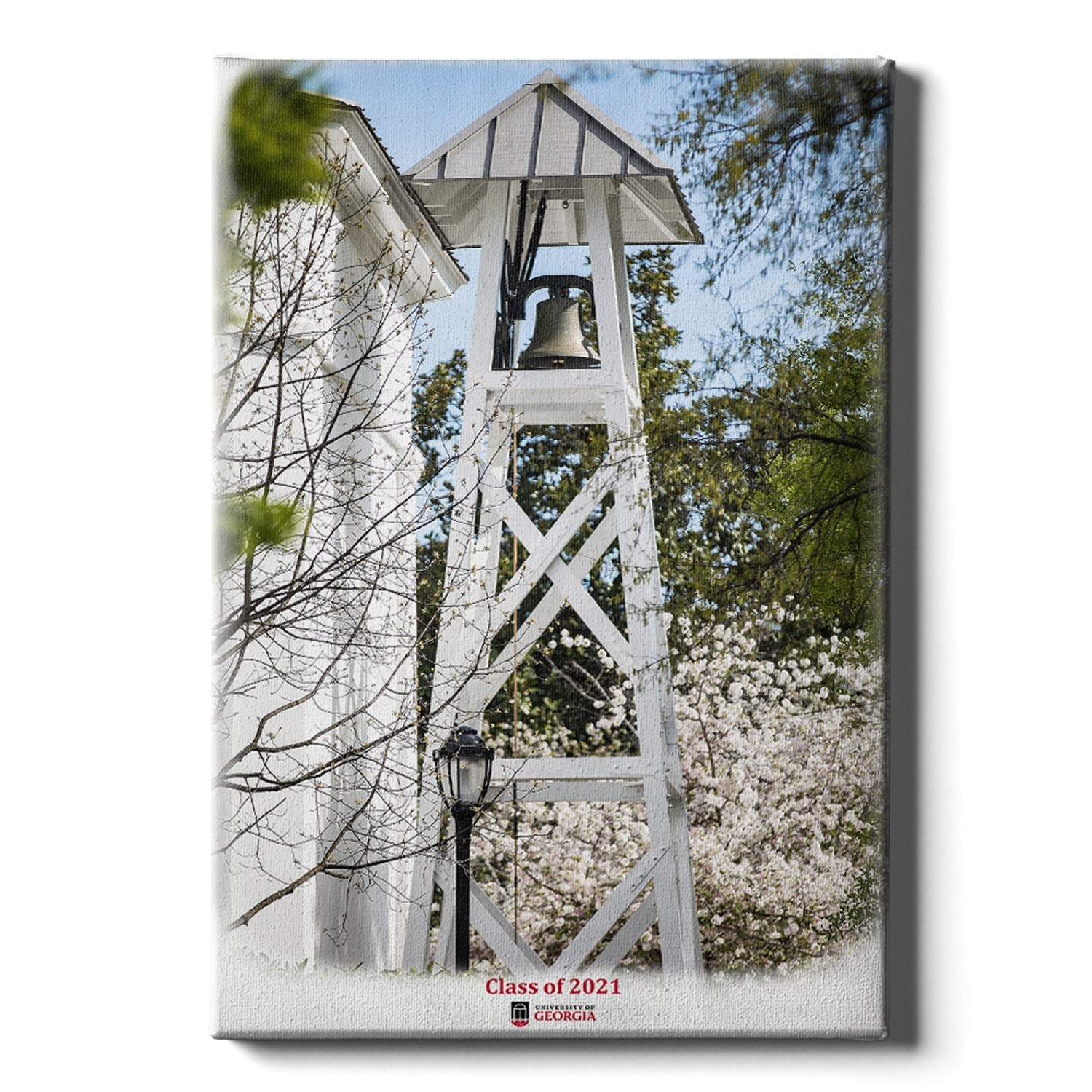 Georgia Bulldogs - Spring Chappel Bell Class of 2021 - College Wall Art #Canvas