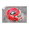 Georgia Bulldogs - Georgia Helmet Fine Art - College Wall Art #Wall Decal
