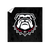 Georgia Bulldogs - Bulldog on Black - College Wall Art #Canvas