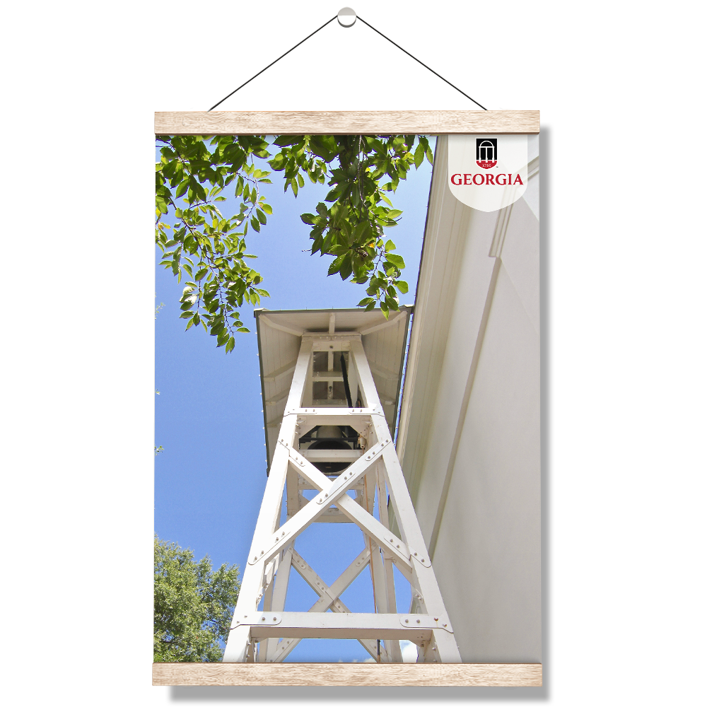Georgia Bulldogs - Chapel Bell Tower - College Wall Art #Canvas