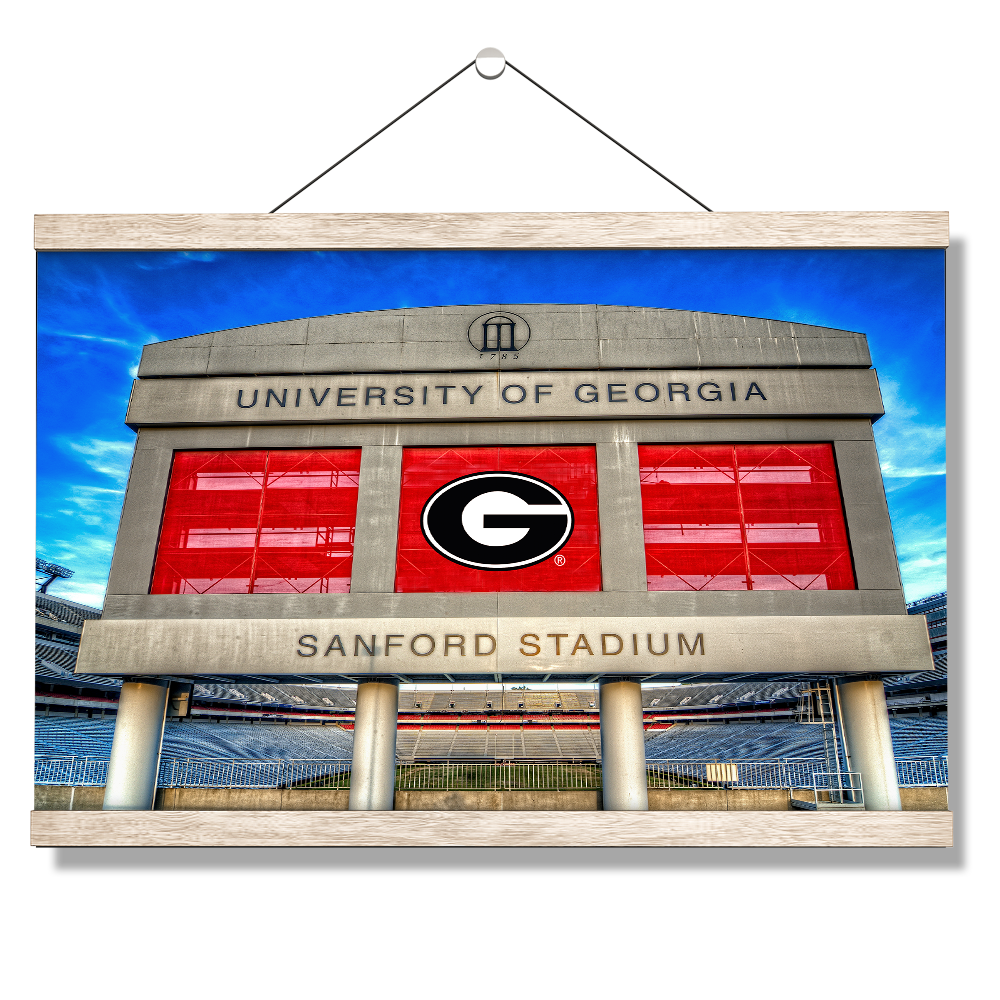 Georgia Bulldogs - Sanford Stadium - College Wall Art #Canvas