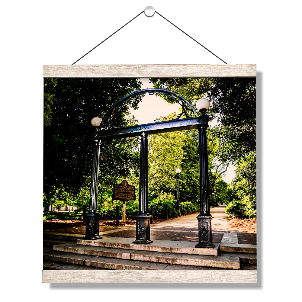 Georgia Bulldogs - The Arch - College Wall Art #Canvas