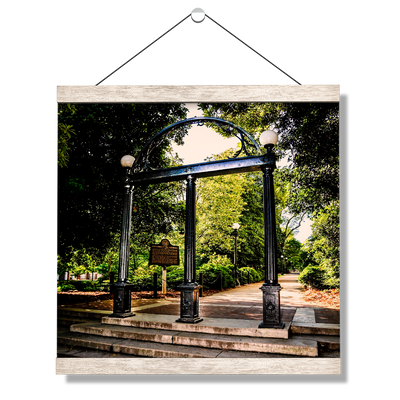 Georgia Bulldogs - The Arch - College Wall Art #Hanging Canvas