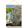 Georgia Bulldogs - Spring Bell Tower - College Wall Art #Hanging Canvas