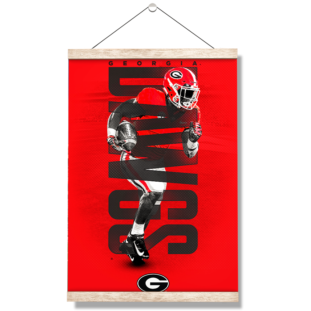 Georgia Bulldogs - Georgia Dawgs - College Wall Art #Canvas