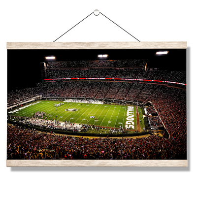 Georgia Bulldogs - It's Saturday and 4th Quarter in Athens - College Wall Art #Hanging Canvas