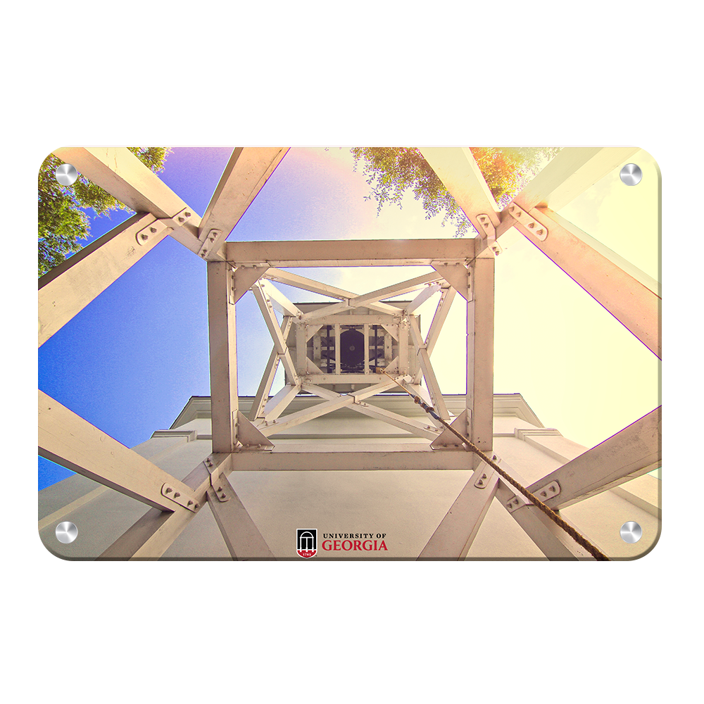 Georgia Bulldogs - A Look into the Chapel Bell - College Wall Art #Canvas
