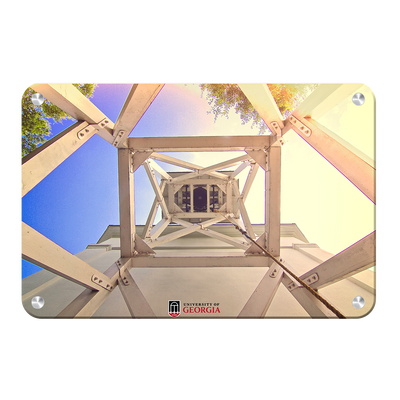 Georgia Bulldogs - A Look into the Chapel Bell - College Wall Art #Metal