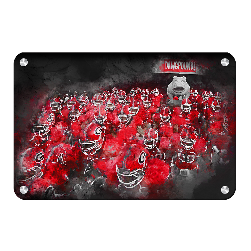 Georgia Bulldogs - Dawg Pound - College Wall Art #Canvas