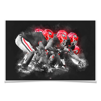 Georgia Bulldogs - Big Dawgs - College Wall Art #Poster