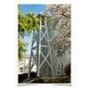 Georgia Bulldogs - Spring Bell Tower - College Wall Art #Poster