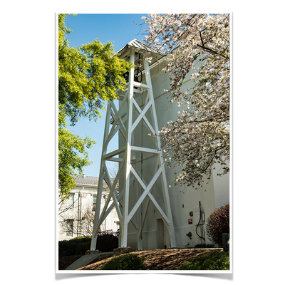 Georgia Bulldogs - Spring Bell Tower - College Wall Art #Poster