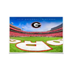Georgia Bulldogs - It's Saturday in Athens End Zone - College Wall Art #Poster
