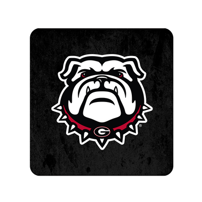 Georgia Bulldogs - Bulldog on Black - College Wall Art #PVC