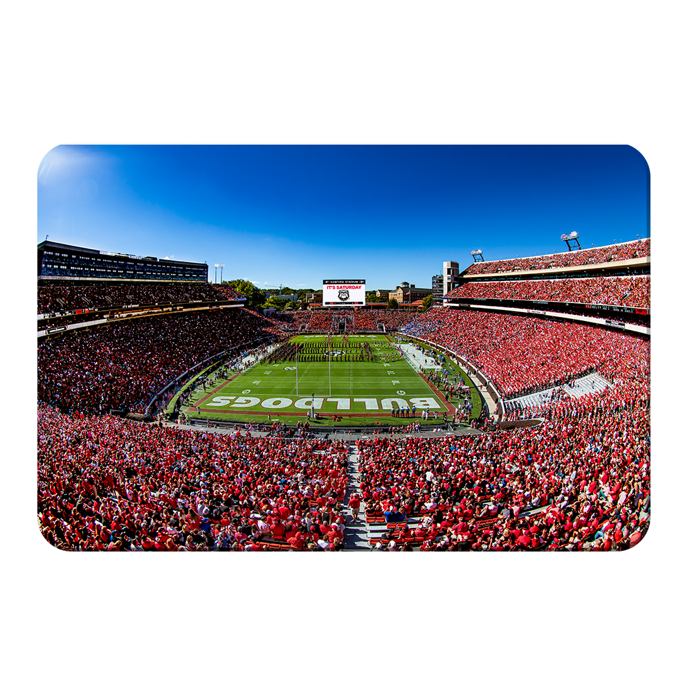 Georgia Bulldogs - It's Saturday - College Wall Art #Canvas