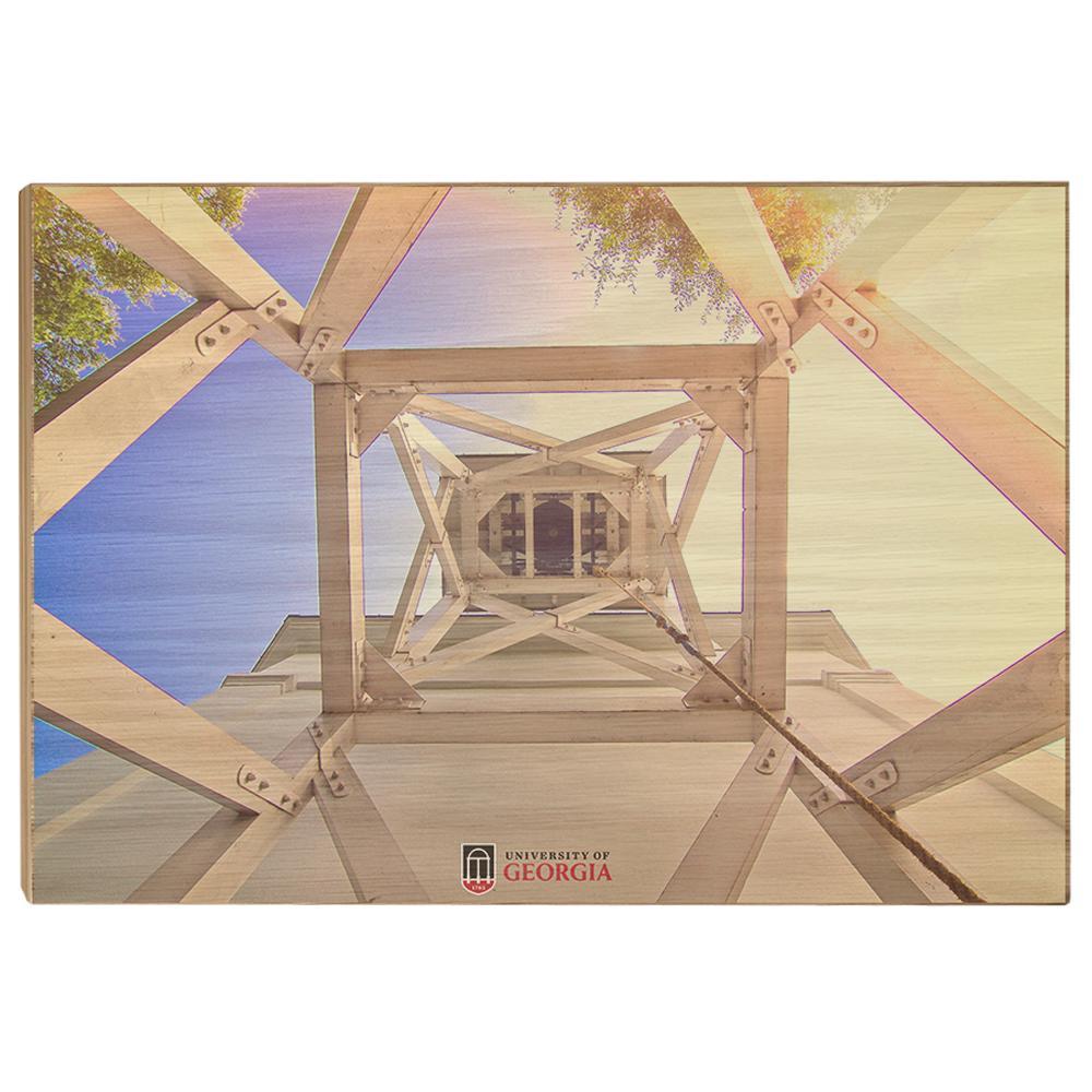 Georgia Bulldogs - A Look into the Chapel Bell - College Wall Art #Canvas