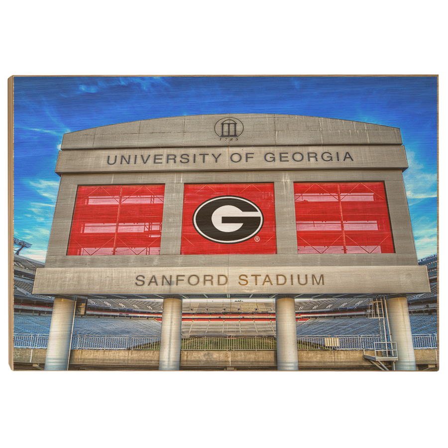 Georgia Bulldogs - Sanford Stadium - College Wall Art #Canvas